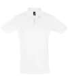 11346 Perfect SOL'S Perfect Cotton Piqué Polo Shirt White colour image